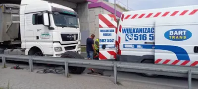 Serwis mobilny TIR , Wulkanizacja mobilna , BART-TRANS